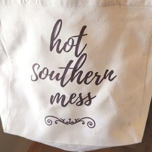 Hot Southern Mess tote bag